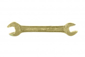 Ключ рожковый 13х14 мм, желтый цинк, Сибртех