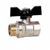 С. Кран шаровый  3/4"FМ(Т)  бабочка