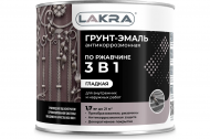 Грунт-эмаль 3 в 1 1,7кг Лакра Грунт-эмаль 3 в 1 1,7кг Лакра