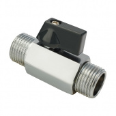 С. Кран шаровый mini 1/2"ММ, штуцер-щтуцер