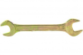 Ключ рожковый 17х19 мм, желтый цинк, Сибртех
