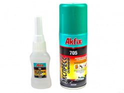 Клей Akfix 705 для экспресс склеивания с активатором 