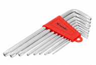 Ключи звездочка (TORX) длинные, 9 шт. Matrix Ключи звездочка (TORX) длинные, 9 шт. Matrix