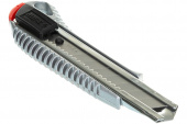 Нож технический 18 мм, металлический корпус