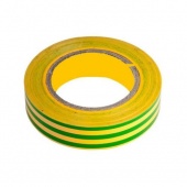 Изолента  жёлто-зелёная 15мм х 10м STAYER